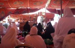 Awaiting wuqoof in the tent on the morning of Arafah